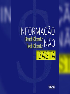 cover image of Informação não basta